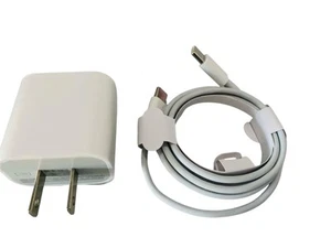 iPhone 16 Wall Adapter And Charging Cable - Picture 1 of 2