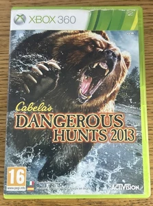 Cabelas Dangerous Hunts 2013 - Microsoft Xbox 360 Action Shooting Video Game - Picture 1 of 3