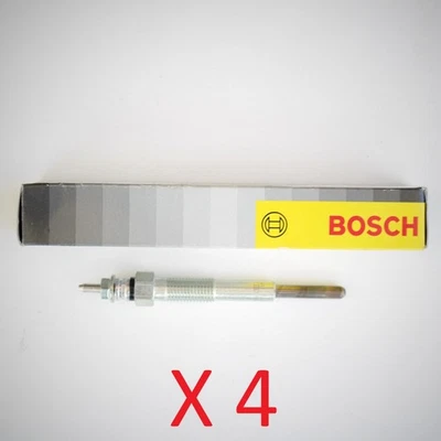 Toyota Land Cruiser 4X bougies de préchauffage Bosch 0250202097 0250202119 Y197T - Photo 1/3