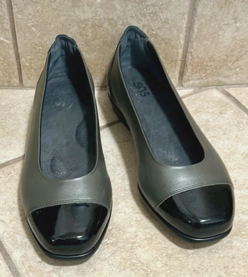 SAS Tripad COCO мокасины графит w черный крышка носок и каблук ~ женщин 9,5 W ~ новый другой - Изображение 1 из 4