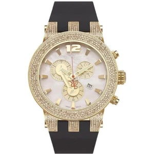 New Authentic Joe Rodeo Broadway JRBR9 5.00 CT Diamond Watch With 2 Extra Bands - Picture 1 of 3