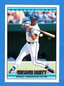 1992 Donruss #143 George Brett Royals