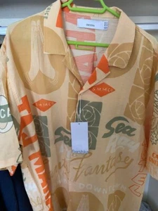 NUEVA, Camisa Bershka Manga Corta Para Hombre - Imagen 1 de 6