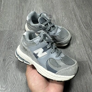 New balance 2002R Grey/White Toddler Sneakers IC2002ST- SZ 7 C - Picture 1 of 8