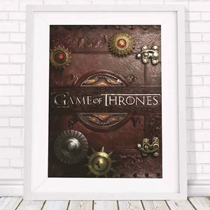 GAME OF THRONES - TV Show Poster Picture Print Sizes A5 to A0 **FREE DELIVERY** - Foto 1 di 14