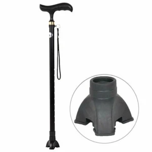Replaceable Walking Stick Pads Anti-slip Mat Hiking Crutches Pads Tripod Mat - Picture 1 of 10