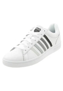 K-Swiss Court Winston Zapatillas De Deporte Para Hombre 06154-131-M Blanco/Gris - Imagen 1 de 6
