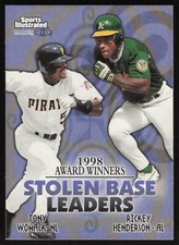 1999  Sports Illustrated #13 Tony Womack / Rickey Henderson AW