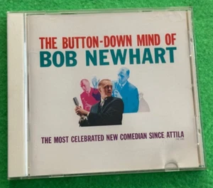 RARE: The Button-Down Mind of Bob Newhart by Bob Newhart (CD 2009) Free Shipping - Imagen 1 de 4