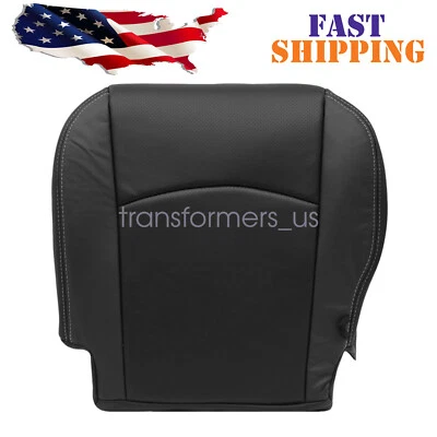 Cubierta de asiento de cuero inferior del lado del conductor para Dodge Ram 2500 3500 Laramie 2010-2012 Foto 1 de 4