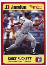 Kirby Puckett Insert Parallel Single cards 83-91 Twins HOF * You PICK CHOOSE *
