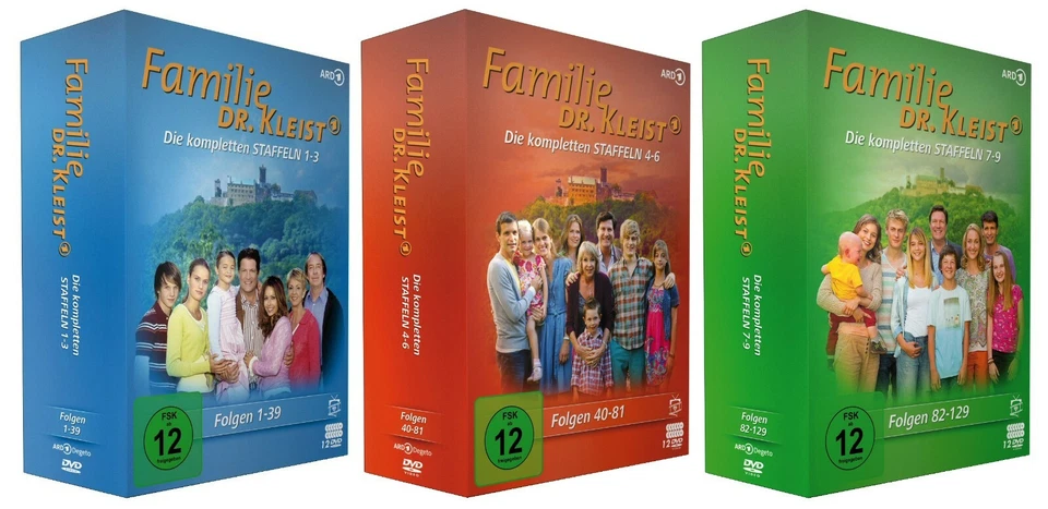Familie Dr. Kleist - Die kompletten Staffeln 1-9 (Gesamtedition) [36 DVDs] - Bild 1 von 4