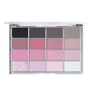 WAKEMAKE Soft Blurring Eye Palette 14g 16 Black Hush Blurring 2024NEW K-Beauty - Picture 1 of 6