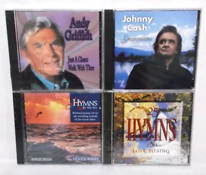 4 CD's Johnny Cash, Andy Griffith, Hymns, Inspiration *NEW* Still Sealed - Imagen 1 de 2