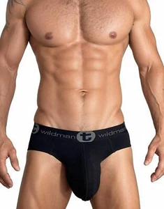 WildmanT Cotton Monster Cock Brief Black - Picture 1 of 10
