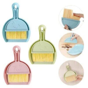 3PCS Mini Broom and Dustpan Set for or Home,Car,Camping,Small Spaces,Pet Cleanup - Picture 1 of 9
