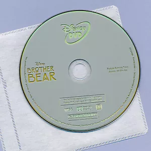Walt Disney Brother Bear 2003 G animated family comedy movie DVD disc and sleeve - Picture 1 of 3