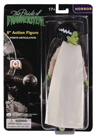 MEGO UNIVERSAL MONSTERS HORROR THE BRIDE OF FRANKENSTEIN 8" CLOTHED FIGURE ~NEW~ Cover
