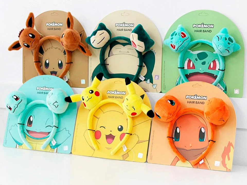 Pokemon Snorlax Head Hair Band Accessories Party Kids Cosplay Anime Costume - Image 1 of 1