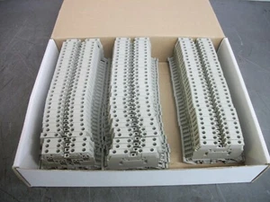 TELEMECANIQUE BOX OF 89 4mm2 DOUBLE DECK TERMINAL BLOCKS AB1ETN235U NIB - Picture 1 of 3