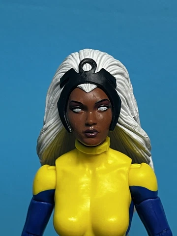 HEAD ONLY Marvel Legends Storm Classic X-Men Jim Lee Fodder 6” Cover