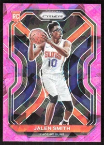2020-21 2538E Panini Prizm Pink Ice Prizms Jalen Smith Rookie Phoenix Suns #300 - Picture 1 of 2