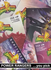 CONTENEDOR DE LIMPIEZA: ¡MIGHTY MORPHIN' POWER RANGERS BOOM! Cómics de estudio en muy buen estado bin 0220 - Imagen 1 de 22