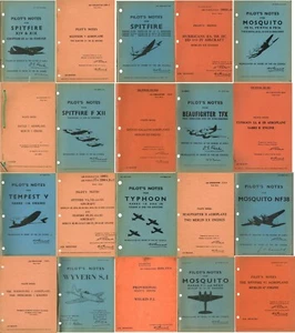 Pilotenhinweise: NEUE GEDRUCKTE HANDBÜCHER - 25 historische RAF-Flugzeugtypen / BIS ZU 20 % RABATT! - Bild 1 von 26