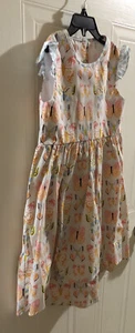 NWOT Southern Tots Girls Butterfly Dress Size 6 - Picture 1 of 3