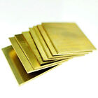 Stock Solid Flat Brass Sheet Copper Plate Metal Board 50X100 100X100 100X200mm