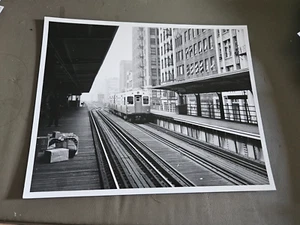 Chicago Transit Authority Adam's St 1950's (8x10 B/W)(Used) - Picture 1 of 3