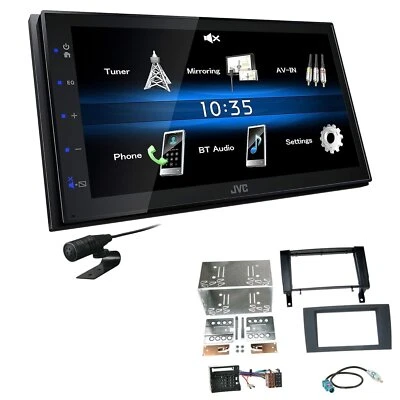 JVC 2 DIN Digital Autoradio Bluetooth USB für Mercedes Benz SLK 2004-2011 - Bild 1 von 4