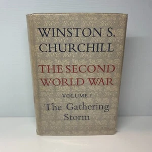 The Second Wotld War by The Gathering Storm (Hardcover Book) Non Fiction - Picture 1 of 10