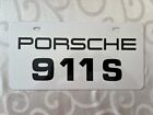 ORIGINAL PORSCHE 911S Front License Plate Showroom Plate