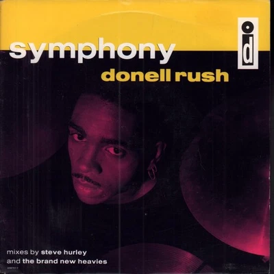 Donell Rush Symphony 7" vinyl Germany Sony 1992 pic sleeve 6587977 - Image 1 of 3