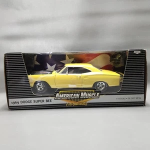 Ertl 1969 Dodge Super Bee Yellow Six Pack 1:18 Diecast Limited Edition 39253 - Picture 1 of 9