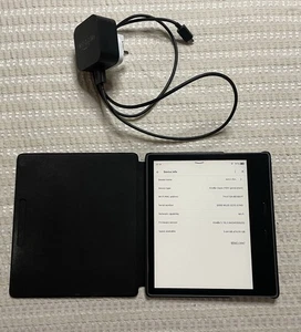 Kindle Oasis 10th Generation Graphite Adjustable Warm Light 8GB - Picture 1 of 4