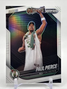 2024-25 Panini Prizm Negro Paul Pierce #258 Blanco Prizm/175 SSP Color Match SSP - Imagen 1 de 3