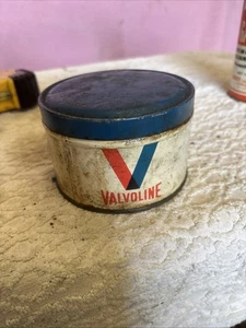 Vintage American Valvoline Grease Tin - Foto 1 di 9