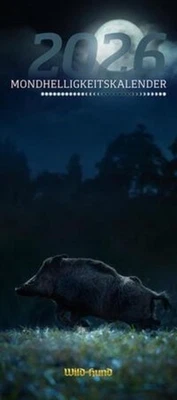 PAREY ZEITSCHRIFTEN VERLA Mondhelligkeitskalender 2026 Redaktion WILD UND HUND