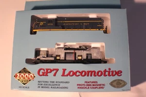 PROTO 2000 GP7 LOCOMOTIVE HO SCALE CHESAPEAKE & OHIO DIESEL 5751 #23169 EMD - Picture 1 of 3