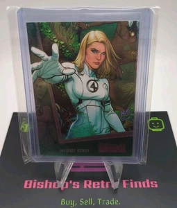 2013 Rittenhouse Women of Marvel Series 2 Emerald /100 Invisible Woman - Picture 1 of 3