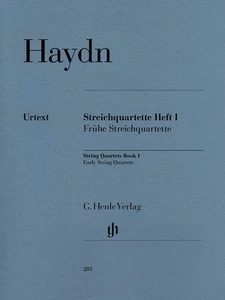 Haydn Early String Quartets Vol I Henle Urtext for Violin Viola Sheet Music Book - Picture 1 of 1