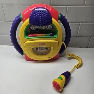 Grabadora de cinta Fisher Price TUFF STUFF VOICE WARP - B0334, PARA PIEZAS NO FUNCIONA  - Imagen 1 de 4