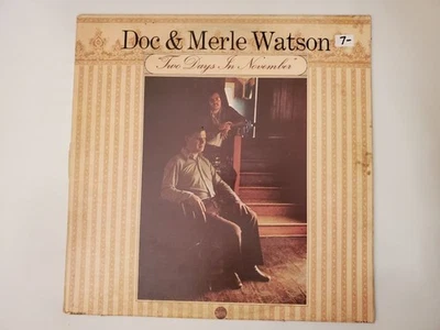 Doc & Merle Watson - Two Days In November (Vinyl Record LP) - Image 1 of 2
