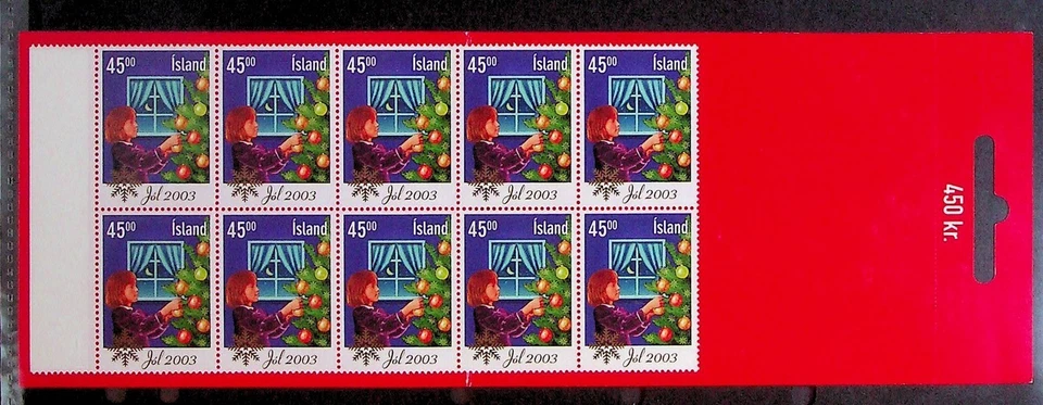 ICELAND Sc 1004a NH BOOKLET OF 2003 - CHRISTMAS - (ZN25) - Image 1 of 1