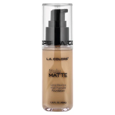 Truly Matte Foundation, CLM353 Nude, 1.35 fl oz (40 ml) - Image 1 of 3