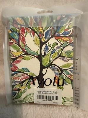 Ayotu Case For Amazon Kindle  11th Gen. 2022 Lucky Tree NEW - Image 1 of 4