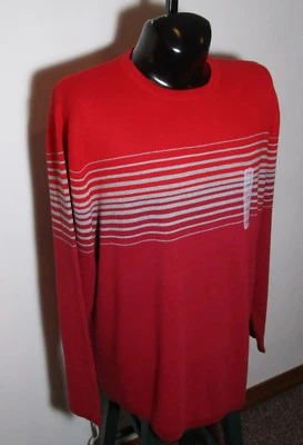 Suéter HIGH SIERRA Rojo Manga Larga Crew Talla XXL NUEVO CON ETIQUETAS Foto 1 de 4