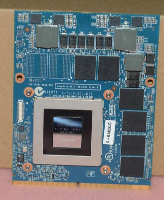 1 Pc. CLEVO  GTX670MX DDR5 3GB   Card  CLEVO  8770W 8670W - Image 1 of 4